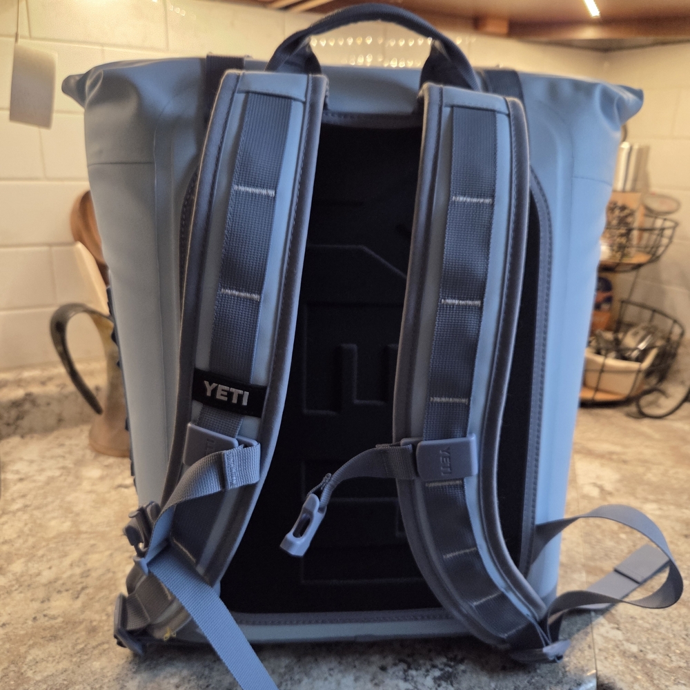 YETI Hopper M12 Backpack Cooler In Light Blue - Picture 6 of 13